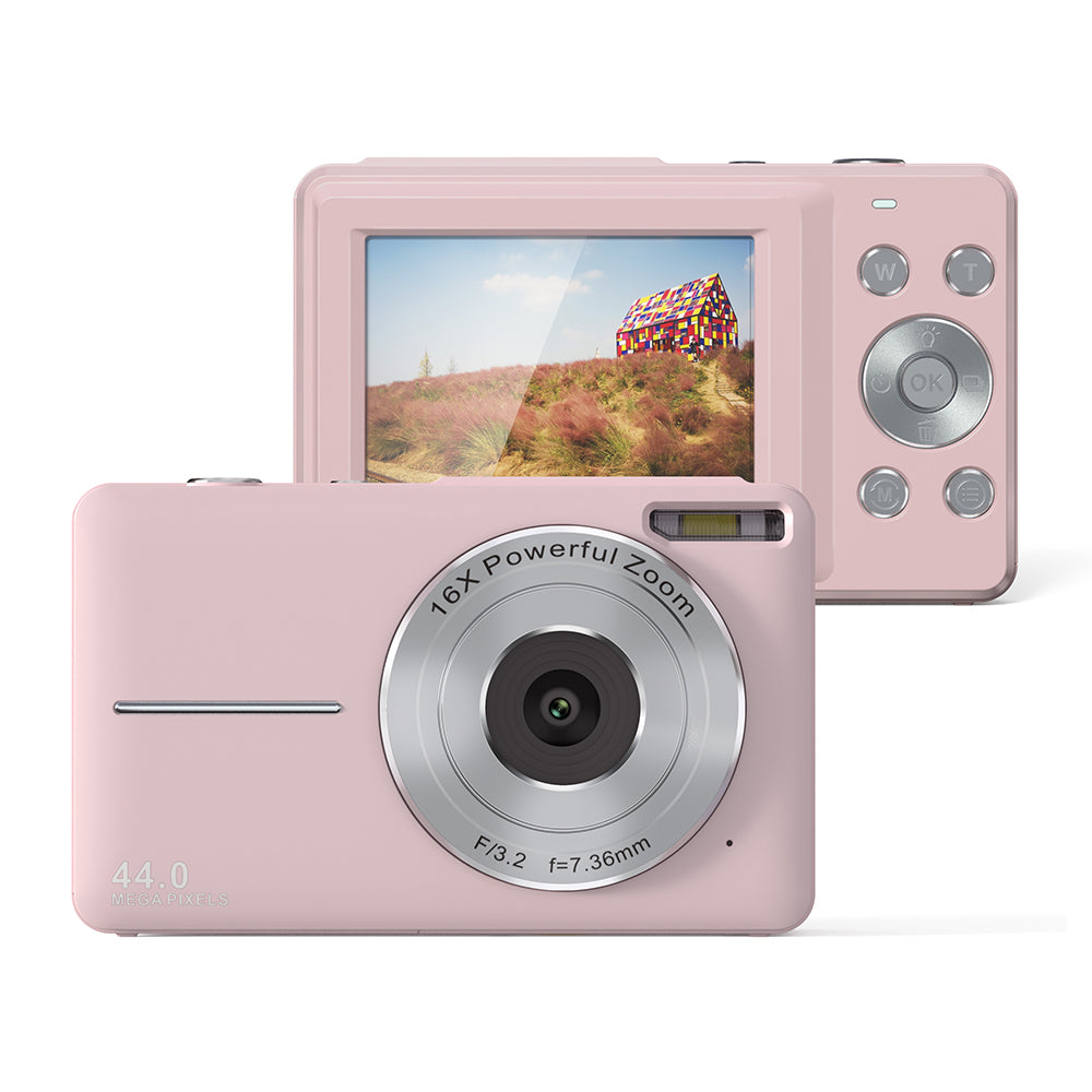 Digital Camera DCAF40-3, 44MP High Pixel Image Pink
