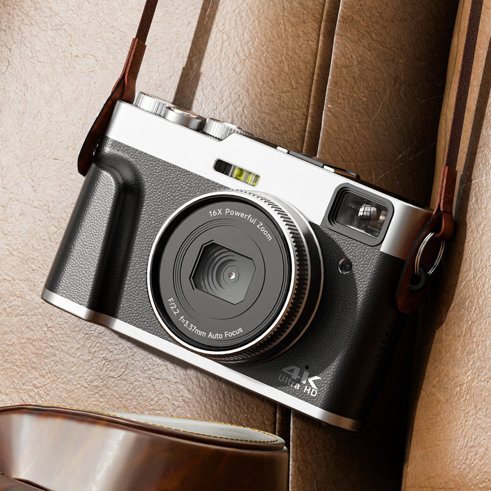 4K Digital Camera with Autofocus & 16X Zoom β Vlogging, Photography & HD Video Recording