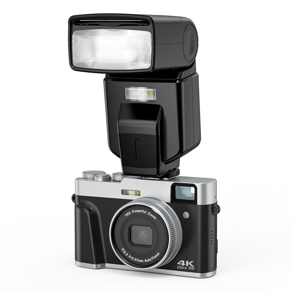 4K Digital Camera with Autofocus & 16X Zoom β Vlogging, Photography & HD Video Recording