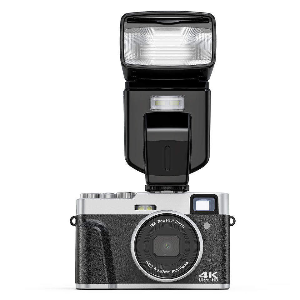 4K Digital Camera with Autofocus & 16X Zoom β Vlogging, Photography & HD Video Recording