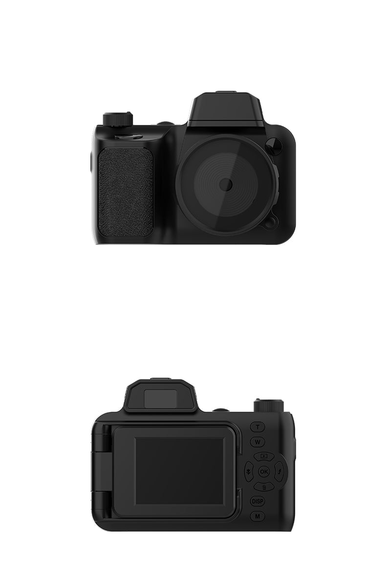 Mini 4K Digital Camera with Flip Screen β 48MP, 16X Zoom, Night Vision, and WiFi