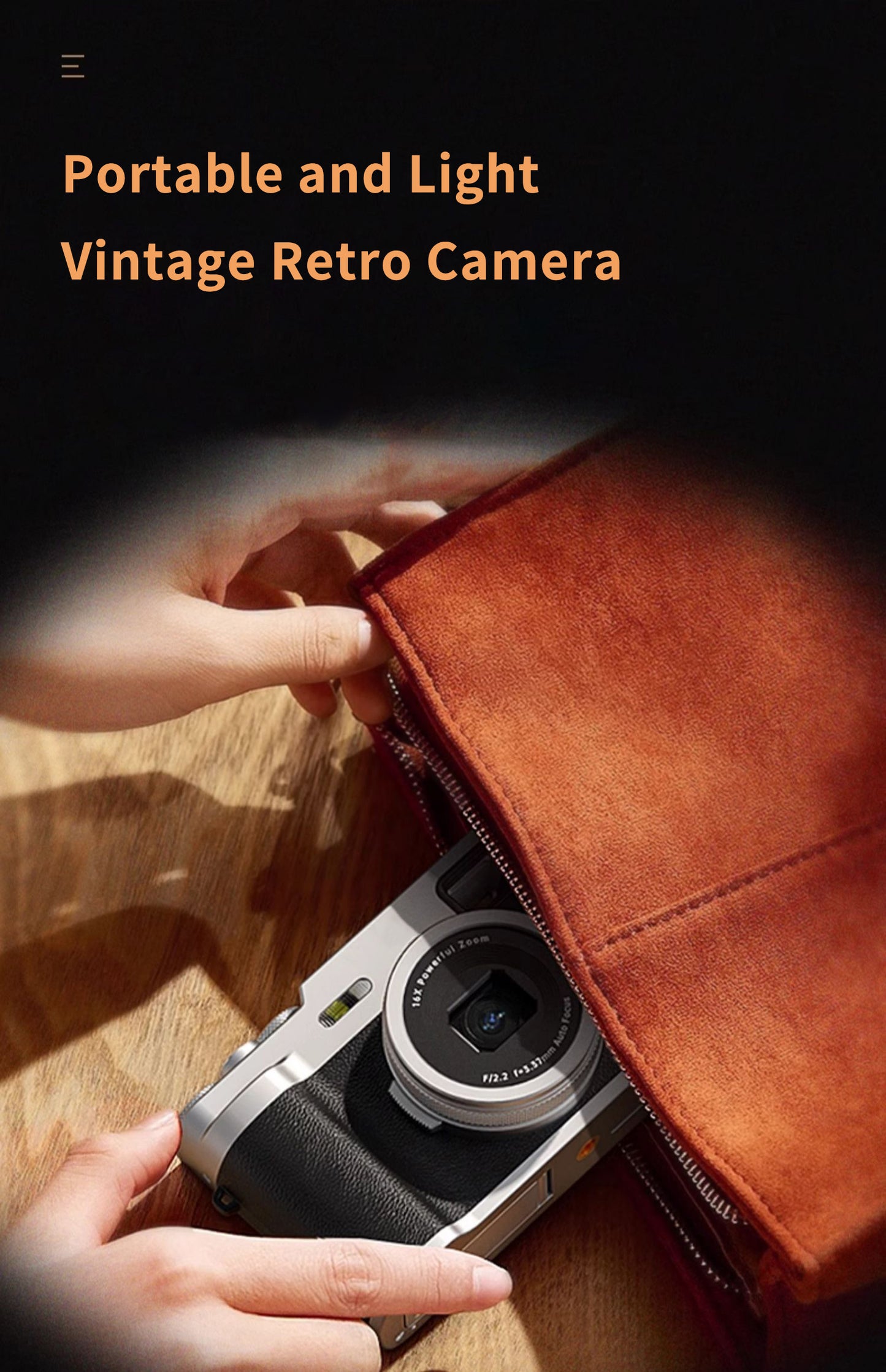 5K Dual Camera with Front Autofocus β 48MP, 16X Zoom, WiFi & Vlogging Ready