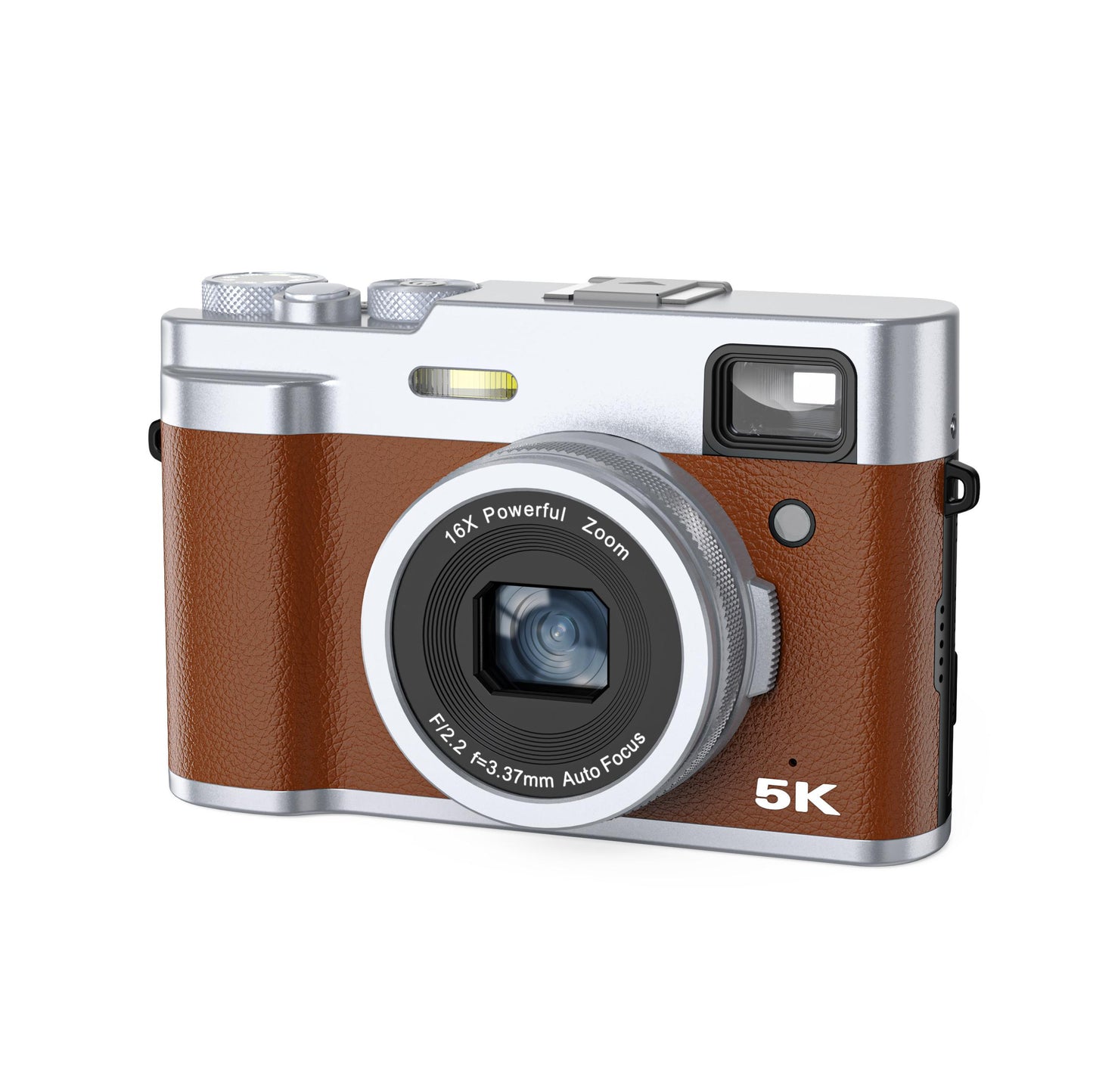 5K Dual Camera with Front Autofocus β 48MP, 16X Zoom, WiFi & Vlogging Ready