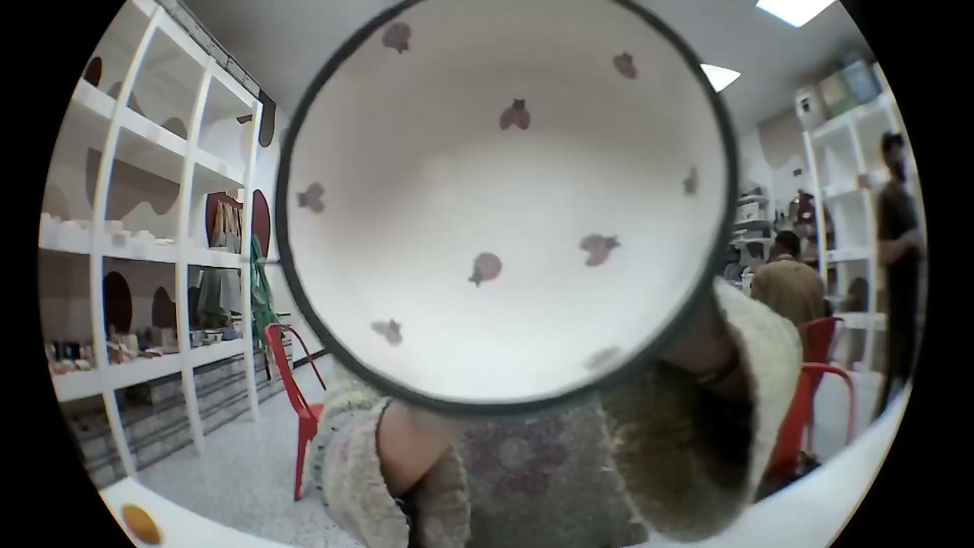 Load video: Short press for a photo. Long press for vintage-style video with sound. That's it.